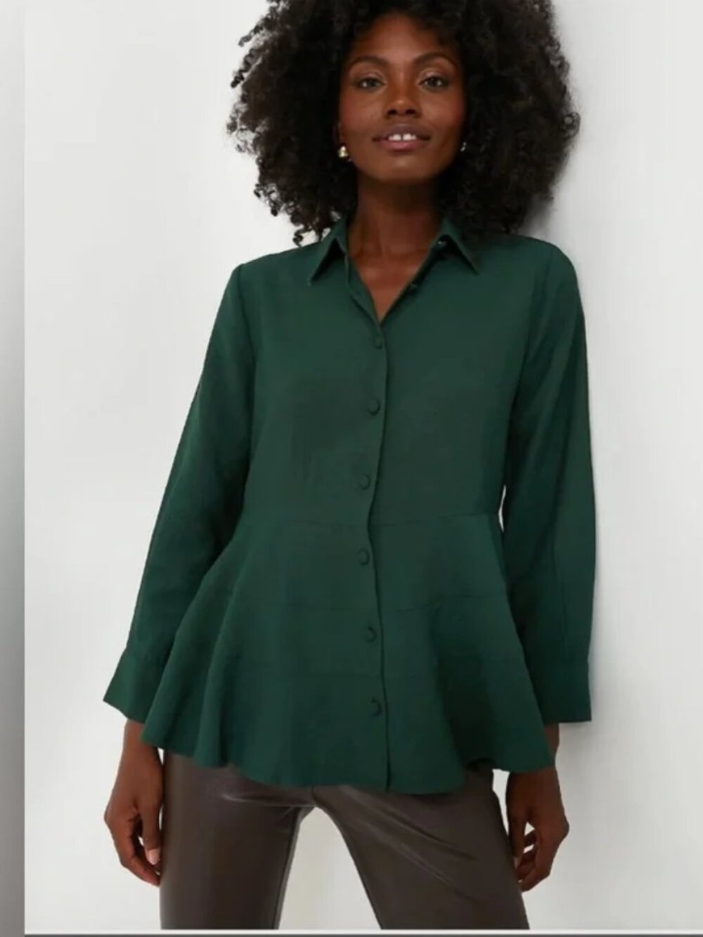 Tuckernuck Pomander Place Ashlen Tiered Button Up Blouse